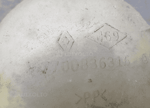 Zbiorniczek wyrównawczy Renault Clio 2 II 7700836316 3