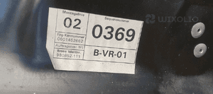 Mechanizm podnośnik szyby prawy przód VW Passat B6 3C1837756G 5