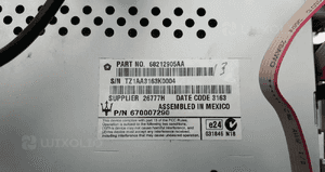 Radio Maserati Quattroporte 68212905AA 5