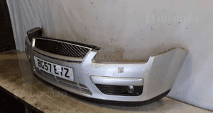 ) ZDERZAK PRZÓD PRZEDNI FORD FOCUS MK.2 2 II 03 SREBRNY HALOGENY 3