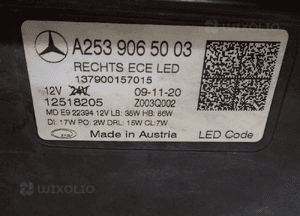 LAMPA PRZÓD PRAWA MERCEDES GLC W253 LIFT MULTIBEAM 4