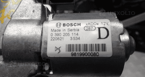 SILNICZEK TYLNIEJ WYCIERACZKI OPEL CORSA 9819900080 0390205114 3