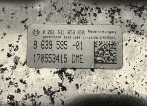Bmw F20 F21 F30 F32 F36 sterownik komputer silnika dme 8639595 14