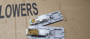 Lampka oświetlenie kabiny wnętrza Peugeot 407 SW 9643489780 9643489880 4