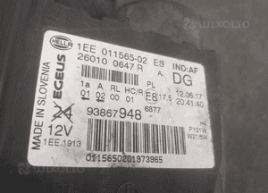 LAMPA PRZÓD PRAWA OPEL VIVARO B 260100647R 5