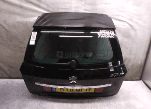 / KLAPA TYŁ TYLNA BAGAŻNIKA PEUGEOT 407 SW KOMBI EXL ELXD CZARNA DO MALOWANIA 1