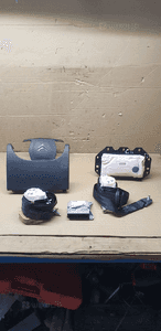 Konsola poduszki pasy AIRBAG sensor zestaw naprawczy Citroen C5 III 1