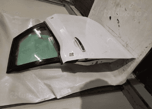 } DRZWI TYŁ TYLNE LEWE OPEL MERIVA B 2 II Z474 BIAŁE 4