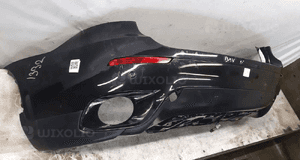 } ZDERZAK TYŁ TYLNY BMW X6 E71 BLACK SAPPHIRE CZARNY PDC CZUJNIKI 4