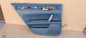 Boczek tapicerka lewy tył granatowa skóra VW Phaeton 1