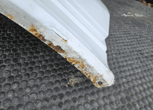 Blotnik Nadkole Lewy Przód Przedni Bialy Mercedes Sprinter 00-06r 9