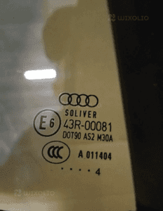 Mechanizm podnośnik szyby ramka prawy tył Audi A6 C6 Sedan 6