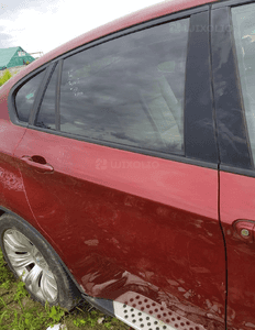 DRZWI PRAWY TYL KOMPLETNE BEZ MALOWANIA W KOLOR VERMILIONROT BMW X6 4