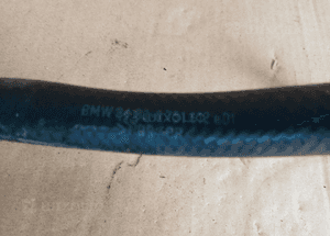 Przewód wąż paliwa rozdzielacz BMW E39 2.5 6751612 7503666 3