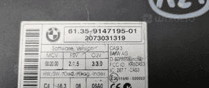 Bmw E90 zestaw startowy komputer cas 7809000 9147195 5