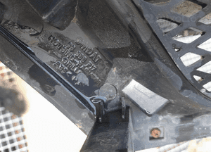 Daewoo tacuma 04-05 lift grill atrapa 96399717 4