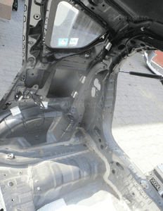 PAS TYLNY BŁOTNIK PRAWY LEWY BELKA HONDA JAZZ III 5