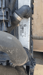 BMW E60/E61 5 Seria 3.0D 530D CHŁODNICA wentylator KOMPLET oryginał DIESEL 6