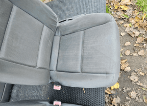 Fotele Fotel Kanapa Skladana Welur Szare Swing Podlokietnik Audi A4 B6 Sedan Kombi Komplet 10
