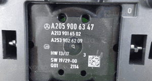PANEL IDRIVE MERCEDES C KLASA W205 13-21 A2059006347 7