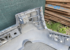 Zderzak Tyl Tylny Szary LX7Z 8E5807521 Listwa Chrom Dokladka Audi A4 B6 Sedan 33