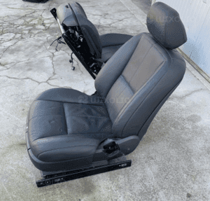 MERCEDES s 221 fotel przedni czarny skórzany lewy prawy grzany 10