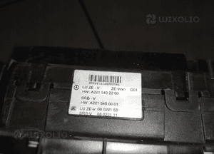 MERCEDES S-KLASA W221 MODUŁ STEROWNIK SAM KOMPLETNY A2215402250 ORYGINAŁ 8