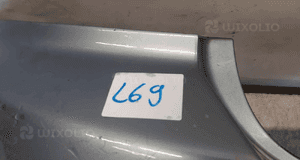Zderzak tył tylny toyota corolla E12 8Q3 błękitny 2