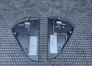 Oslona Slupka Progu Plastik Konsola Tapicerka Poszycie Wnetrza Czarne AUDI A4 B8 Sedan Kombi 3