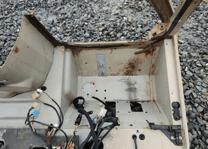 Ściana grodziowa grodź karoseria land rover defender tdci 2007-2014 8
