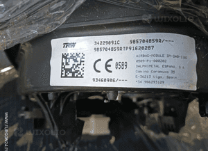 AIRBAG PODUSZKA POWIETRZNA KIEROWCY FIAT TALENTO 16-20 985704859R NO 357/071 5