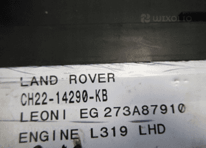 DISCOVERY 4 L319 3.0 D WIĄZKA INSTALACJA SILNIKA 9