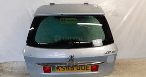 # KLAPA TYŁ TYLNA BAGAŻNIKA DO PEUGEOT 407 SW KOMBI EYLC BŁĘKITNA 1