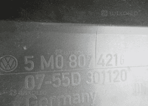 ZDERZAK TYLNY TYŁ VW VOLKSWAGEN GOLF PLUS LIFT 2008-2014 10